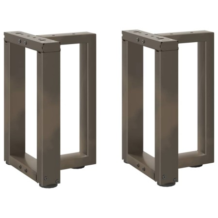 Patas de mesa centro forma T 2uds acero natural 38x25x(42-43)cm de , Patas para mesas - Ref: Foro24-4013027, Precio: 81,23 €,...