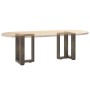 Patas de mesa centro forma T 2uds acero natural 38x25x(42-43)cm de , Patas para mesas - Ref: Foro24-4013027, Precio: 81,23 €,...