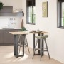 Patas de mesa bar forma T 2 uds acero antracita 50x35x(90-91)cm de , Patas para mesas - Ref: Foro24-4013078, Precio: 132,24 €...