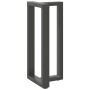 Patas de mesa bar forma T 2 uds acero antracita 50x35x(90-91)cm de , Patas para mesas - Ref: Foro24-4013078, Precio: 132,24 €...