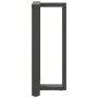 Patas de mesa bar forma T 2 uds acero antracita 50x35x(90-91)cm de , Patas para mesas - Ref: Foro24-4013078, Precio: 132,24 €...