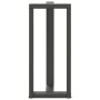 Patas de mesa bar forma T 2 uds acero antracita 50x35x(90-91)cm de , Patas para mesas - Ref: Foro24-4013078, Precio: 132,24 €...