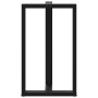 Patas de mesa bar forma T 2 uds acero negro 60x35x(100-101) cm de , Patas para mesas - Ref: Foro24-4013092, Precio: 173,11 €,...