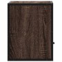 Mesita de noche de pared color roble marrón 40x31x39,5 cm de , Mesitas de noche - Ref: Foro24-848742, Precio: 42,53 €, Descue...