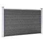 Panel de valla WPC negro 180x105 cm de vidaXL, Paneles de vallas - Ref: Foro24-148975, Precio: 200,18 €, Descuento: %