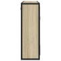Armario con espejo de baño madera roble sonoma 65x20x60 cm de , Tocadores de baño - Ref: Foro24-849255, Precio: 86,03 €, Desc...