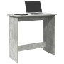 Escritorio de madera contrachapada gris hormigón 80x40x75 cm de , Escritorios - Ref: Foro24-860457, Precio: 43,43 €, Descuent...