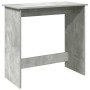 Escritorio de madera contrachapada gris hormigón 80x40x75 cm de , Escritorios - Ref: Foro24-860457, Precio: 43,43 €, Descuent...