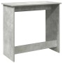 Escritorio de madera contrachapada gris hormigón 80x40x75 cm de , Escritorios - Ref: Foro24-860457, Precio: 43,43 €, Descuent...