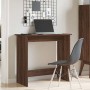 Escritorio de madera de ingeniería roble marrón 80x40x75 cm de , Escritorios - Ref: Foro24-860460, Precio: 46,78 €, Descuento: %