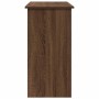 Escritorio de madera de ingeniería roble marrón 80x40x75 cm de , Escritorios - Ref: Foro24-860460, Precio: 46,78 €, Descuento: %