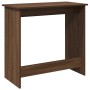 Escritorio de madera de ingeniería roble marrón 80x40x75 cm de , Escritorios - Ref: Foro24-860460, Precio: 46,78 €, Descuento: %