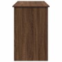 Escritorio de madera de ingeniería marrón roble 102x50x75 cm de , Escritorios - Ref: Foro24-860469, Precio: 112,93 €, Descuen...