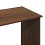 Escritorio de madera de ingeniería marrón roble 102x50x75 cm de , Escritorios - Ref: Foro24-860469, Precio: 112,93 €, Descuen...