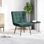 Sillón de relax terciopelo verde oscuro 64x74x84 cm de , Sillas - Ref: Foro24-4012319, Precio: 80,44 €, Descuento: %