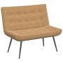 Banco de terciopelo marrón 110x74x84 cm de , Bancos - Ref: Foro24-4012344, Precio: 136,06 €, Descuento: %