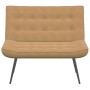 Banco de terciopelo marrón 110x74x84 cm de , Bancos - Ref: Foro24-4012344, Precio: 136,06 €, Descuento: %