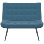 Banco de terciopelo azul 110x74x84 cm de , Bancos - Ref: Foro24-4012346, Precio: 136,72 €, Descuento: %