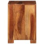 Mesa auxiliar madera maciza acacia 37x29x40 cm de , Mesas auxiliares - Ref: Foro24-4102377, Precio: 106,59 €, Descuento: %
