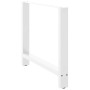 Patas de mesa de centro acero blanco 2 uds 100x(72-73) cm de , Patas para mesas - Ref: Foro24-4013321, Precio: 112,87 €, Desc...