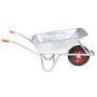 Carretilla 90 L 150 kg acero galvanizado y plástico de , Carretillas - Ref: Foro24-4013467, Precio: 117,58 €, Descuento: %