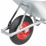 Carretilla 90 L 150 kg acero galvanizado y plástico de , Carretillas - Ref: Foro24-4013467, Precio: 117,58 €, Descuento: %