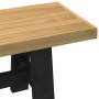 Banco comedor NOAIN patas forma A madera maciza pino de , Bancos de comedor y cocina - Ref: Foro24-4100048, Precio: 152,79 €,...