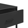 Mesa consola de madera contrachapada negro 90x35x80 cm de , Mesas auxiliares - Ref: Foro24-849179, Precio: 87,06 €, Descuento: %