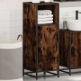 Armario baño madera contrachapada roble ahumado 35x37,5x100 cm de , Muebles de baño - Ref: Foro24-849241, Precio: 78,06 €, De...