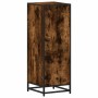 Armario baño madera contrachapada roble ahumado 35x37,5x100 cm de , Muebles de baño - Ref: Foro24-849241, Precio: 78,06 €, De...