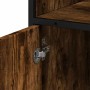 Armario baño madera contrachapada roble ahumado 35x37,5x100 cm de , Muebles de baño - Ref: Foro24-849241, Precio: 78,06 €, De...