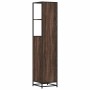 Armario de baño madera contrachapada roble marrón 35x37,5x166cm de , Muebles de baño - Ref: Foro24-849248, Precio: 109,67 €, ...