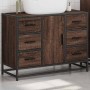 Armario lavabo baño madera ingeniería roble marrón 80x33x60 cm de , Muebles de baño - Ref: Foro24-849283, Precio: 119,64 €, D...