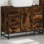 Armario lavabo baño madera ingeniería roble ahumado 80x33x60 cm de , Muebles de baño - Ref: Foro24-849281, Precio: 120,26 €, ...
