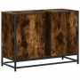 Armario lavabo baño madera ingeniería roble ahumado 80x33x60 cm de , Muebles de baño - Ref: Foro24-849281, Precio: 120,26 €, ...