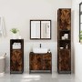 Mueble de baño para lavabo roble ahumado 65x33x60 cm de , Muebles de baño - Ref: Foro24-849276, Precio: 93,71 €, Descuento: %