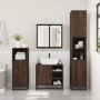 Mueble de lavabo madera de ingeniería roble marrón 65x33x60 cm de , Muebles de baño - Ref: Foro24-849288, Precio: 78,21 €, De...
