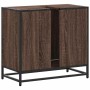 Mueble de lavabo madera de ingeniería roble marrón 65x33x60 cm de , Muebles de baño - Ref: Foro24-849288, Precio: 78,21 €, De...