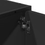 Armario de lavabo de baño madera ingeniería negro 90x33x60 cm de , Muebles de baño - Ref: Foro24-849269, Precio: 93,33 €, Des...