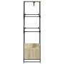 Armario de madera de ingeniería roble Sonoma 90x50x180 cm de , Organizadores de vestidores y perchas de barra - Ref: Foro24-8...