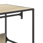 Armario de madera de ingeniería roble Sonoma 90x50x180 cm de , Organizadores de vestidores y perchas de barra - Ref: Foro24-8...