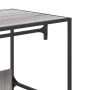 Armario de madera de ingeniería gris Sonoma 90x50x180 cm de , Organizadores de vestidores y perchas de barra - Ref: Foro24-84...