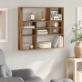 Estantería pared madera contrachapada madera antigua 90x16x78cm de , Estantes y estanterías - Ref: Foro24-856069, Precio: 48,...