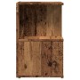 Mesitas noche 2uds madera contrachapada madera vieja 35x35x55cm de , Mesitas de noche - Ref: Foro24-856531, Precio: 60,81 €, ...
