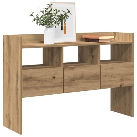 Aparador madera contrachapada roble artisian 105x30x70 cm de , Aparadores - Ref: Foro24-856635, Precio: 79,55 €, Descuento: %