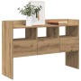 Aparador madera contrachapada roble artisian 105x30x70 cm de , Aparadores - Ref: Foro24-856635, Precio: 79,55 €, Descuento: %