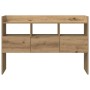 Aparador madera contrachapada roble artisian 105x30x70 cm de , Aparadores - Ref: Foro24-856635, Precio: 79,55 €, Descuento: %