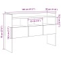 Aparador madera contrachapada roble artisian 105x30x70 cm de , Aparadores - Ref: Foro24-856635, Precio: 79,55 €, Descuento: %