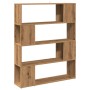 Estantería/divisor de espacios roble artisan 100x24x124,5 cm de , Librerías y estanterías - Ref: Foro24-856745, Precio: 73,82...