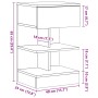 Mesitas noche 2 uds madera ingeniería roble artisian 40x35x65cm de , Mesitas de noche - Ref: Foro24-856751, Precio: 98,65 €, ...